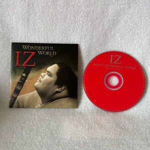 IZ Wonderful World CD Israel IZ Kamakawiwo Ole PROMO Honolulu Advertiser Single